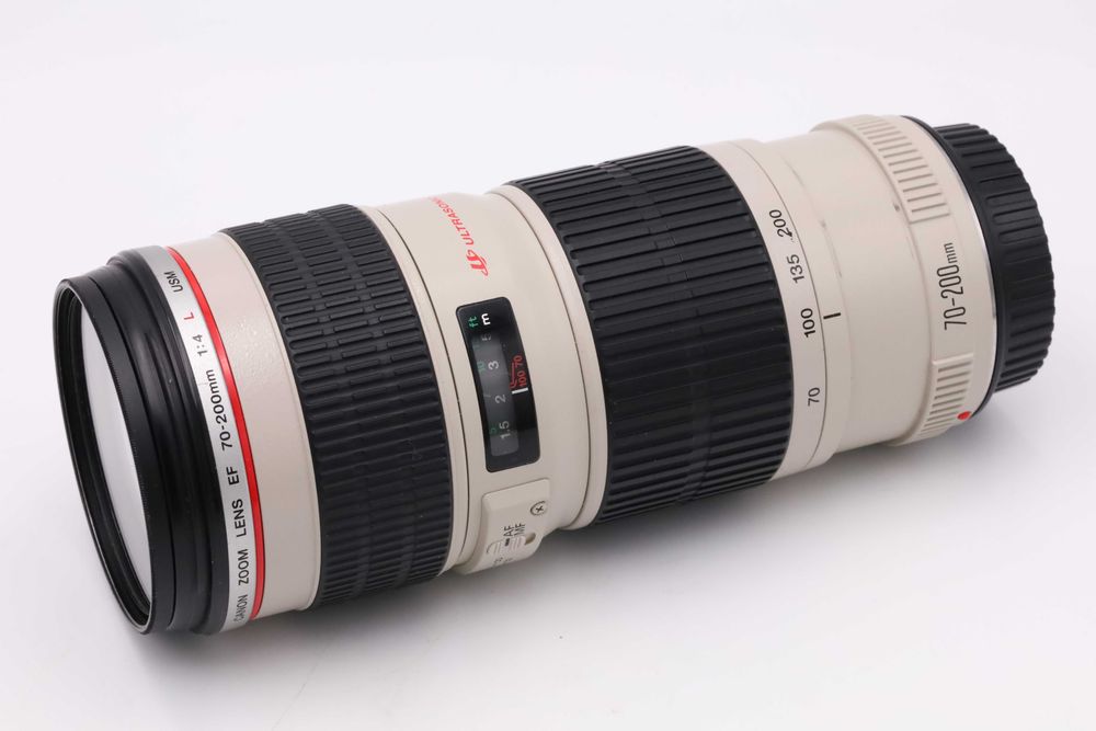 Canon EF 70-200 mm f4 L USM zadbany obiektyw + mocowanie statywowe
