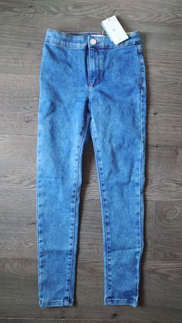 Spodnie jeansowe jeansy rurki mango rozm. 152