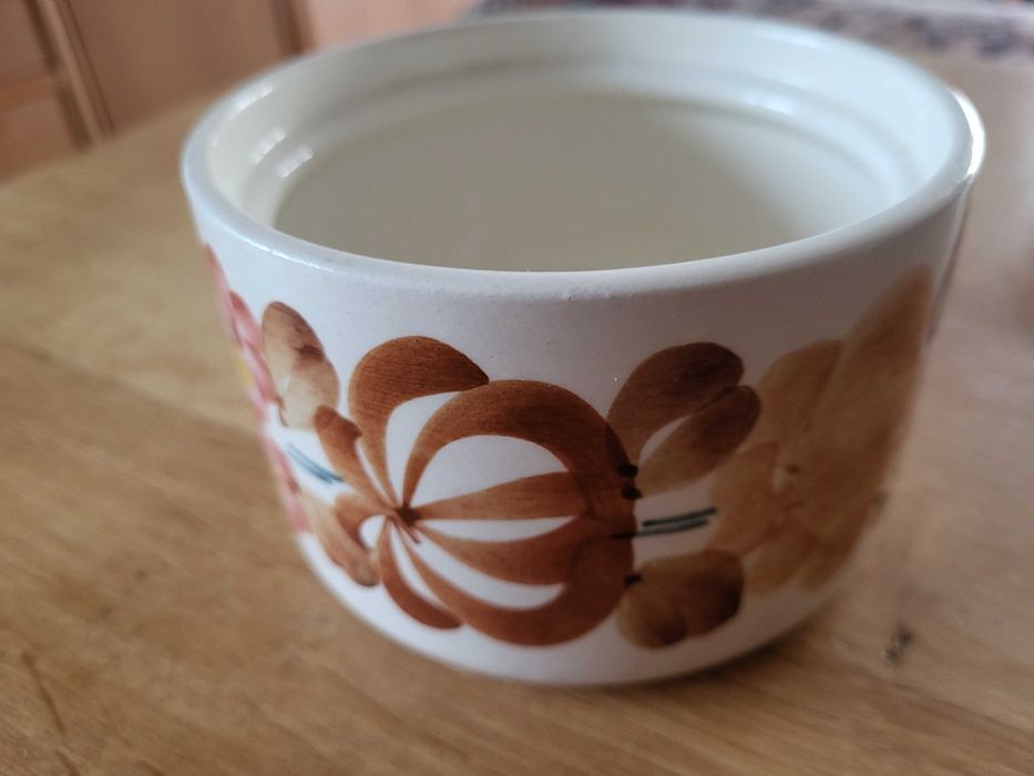 Miseczka fajansowa ręcznie malowana