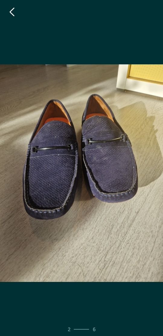 Buty mokasyny męskie