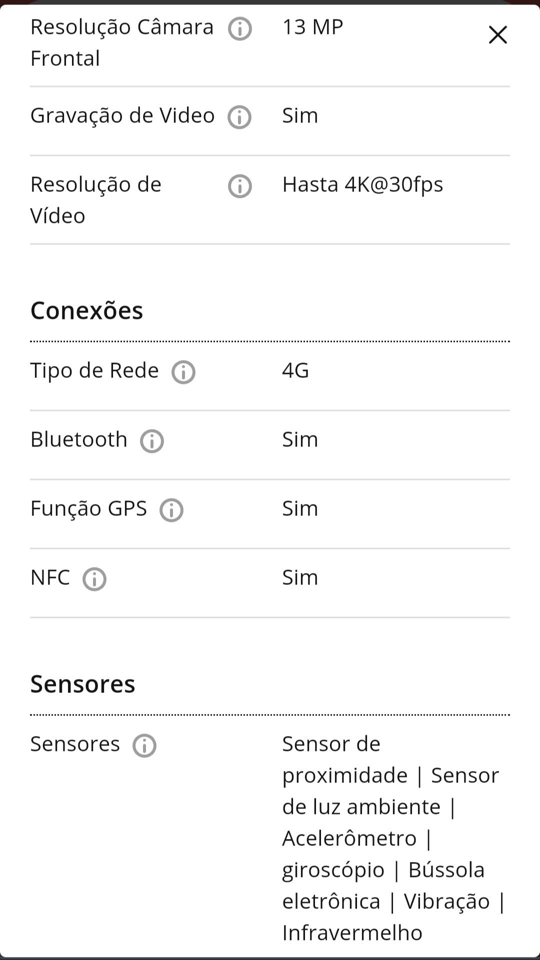 Telemóvel Redmi Note 10S com GARANTIA