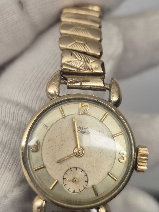 Damski zegarek vintage *Girard Perregaux* Au 20