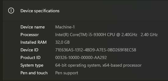 Ноутбук Lenovo Legion Y540