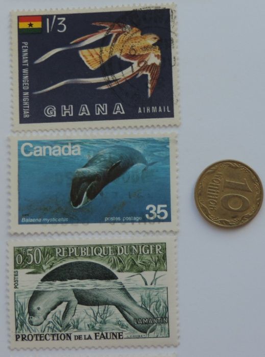 Почтовые марки поштучно и коллекцией. Рыбы #Pisces