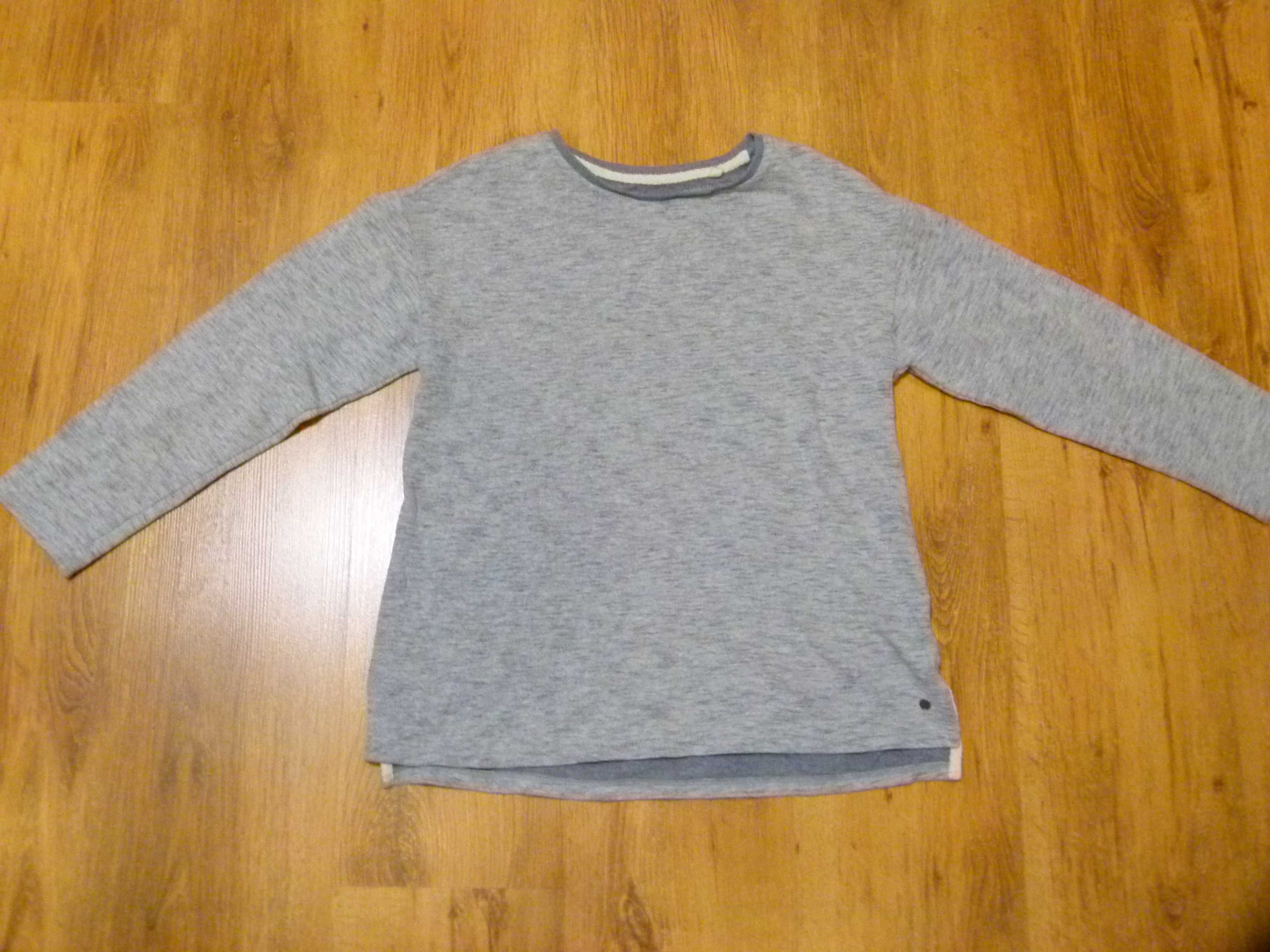 rozm. 152 NEXT bluza sweter siwy - niebieski