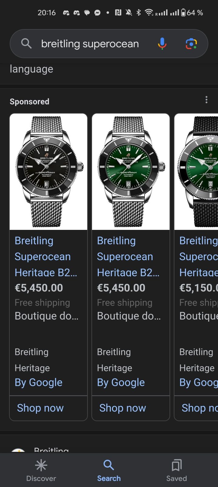 Relógio Breitling