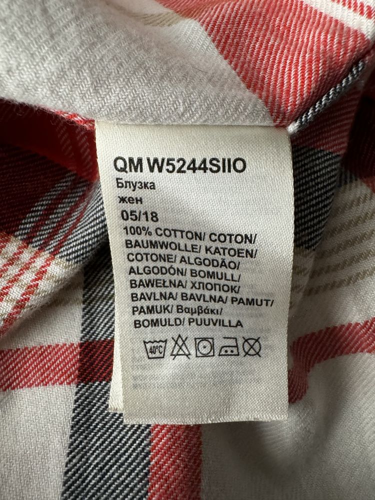 Wrangler bawełniana koszula w kratkę L
