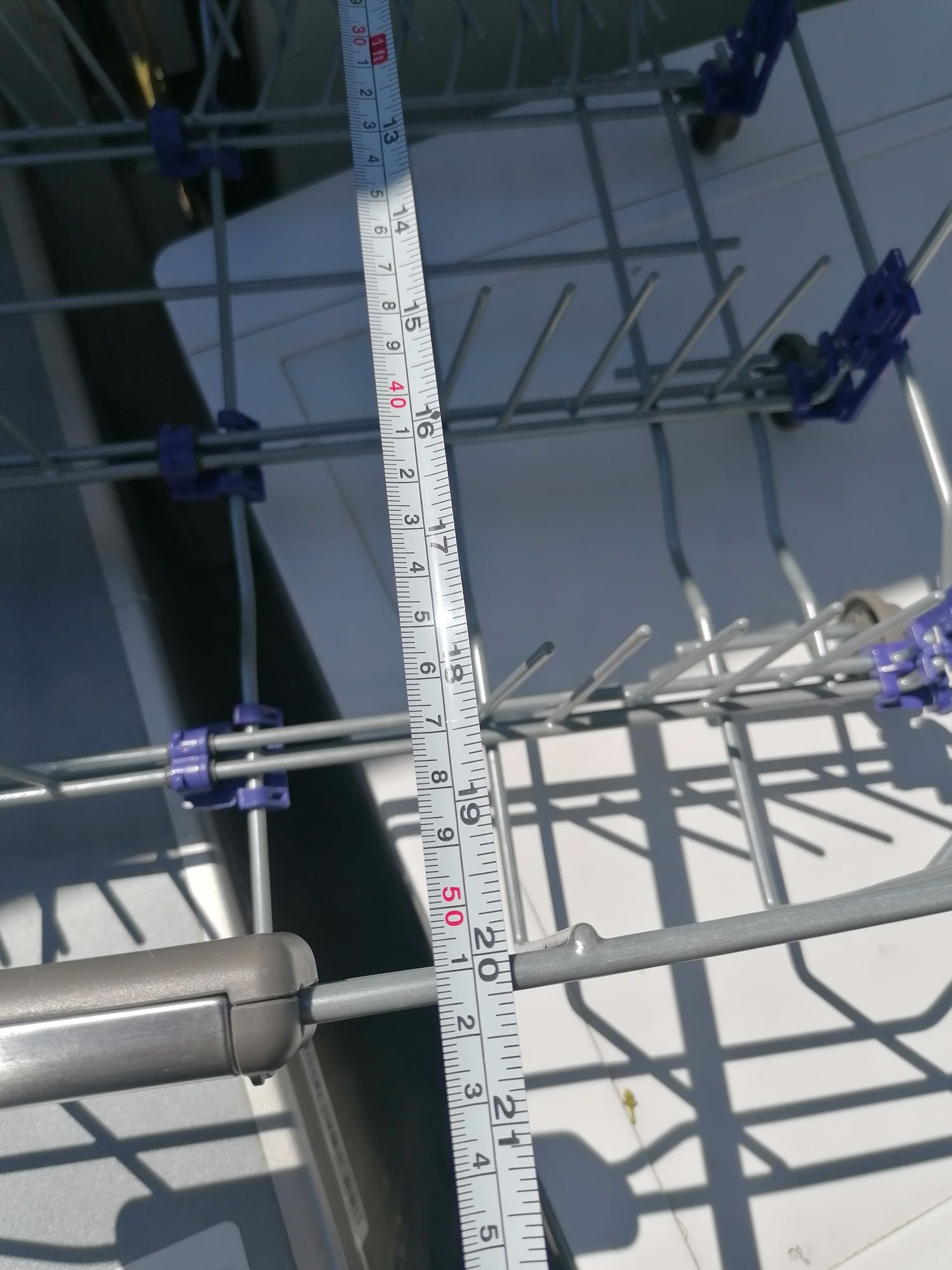 Cesto inferior de máquina de lavar louça LG