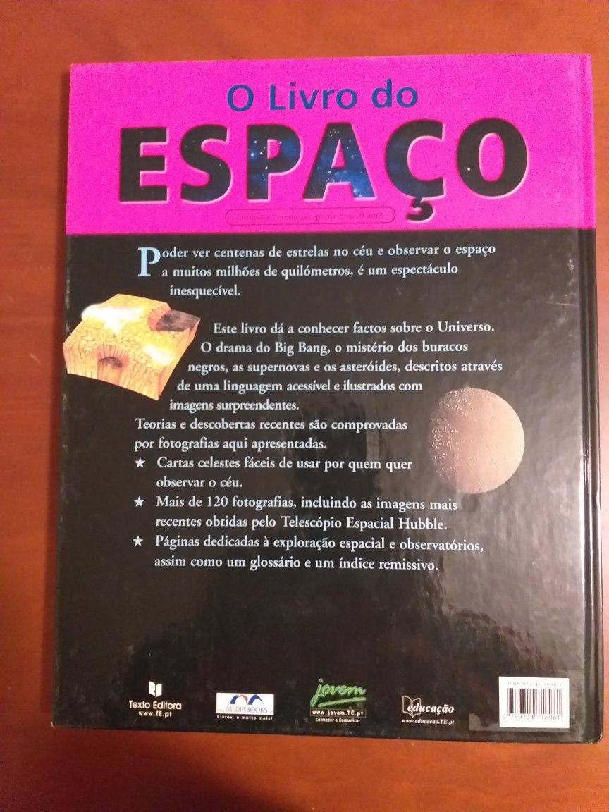 Livro do espaço da texto editora.