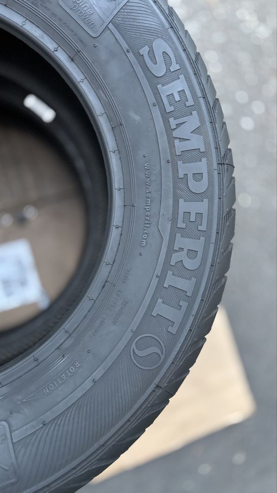 2x semperit 215/65/15 z 2023 roku nowe demo