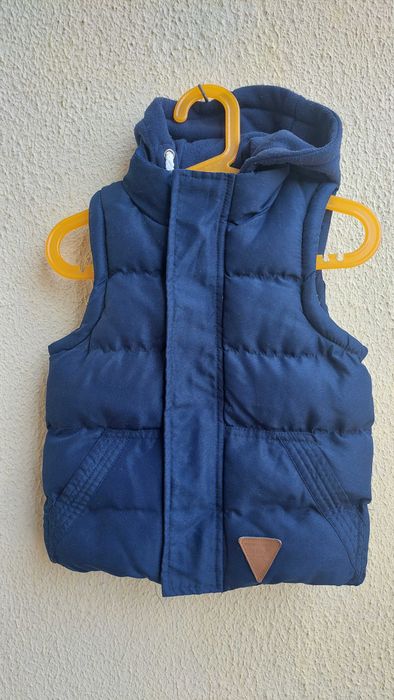 Colete sem mangas menino 3/4 anos