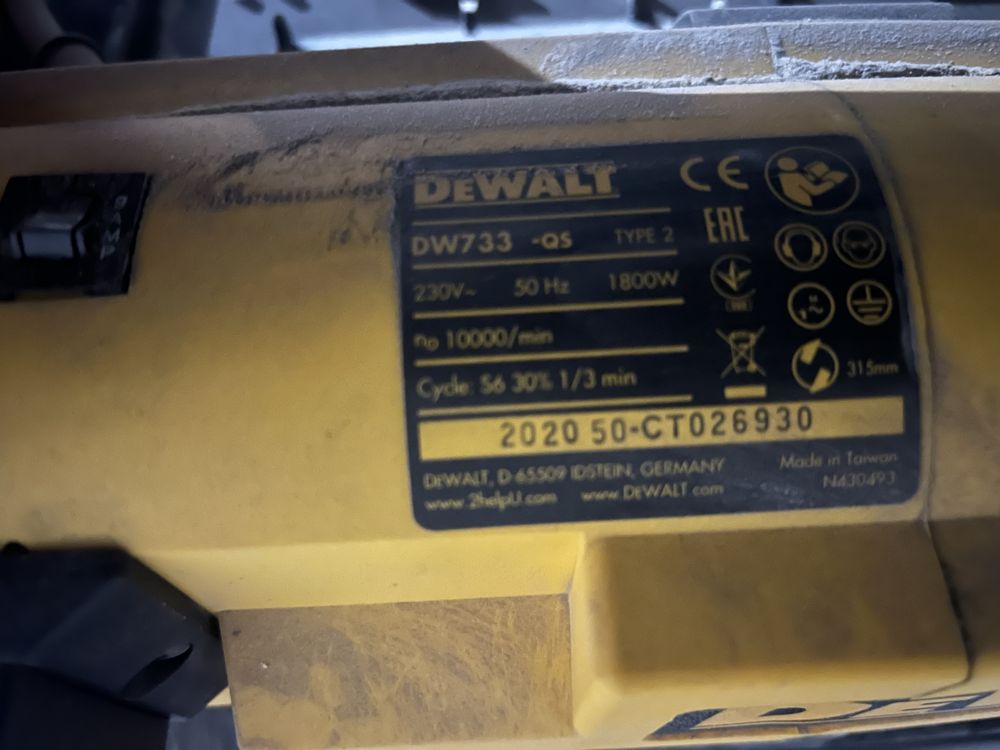 DeWALT DW733 grubościówka strugarka