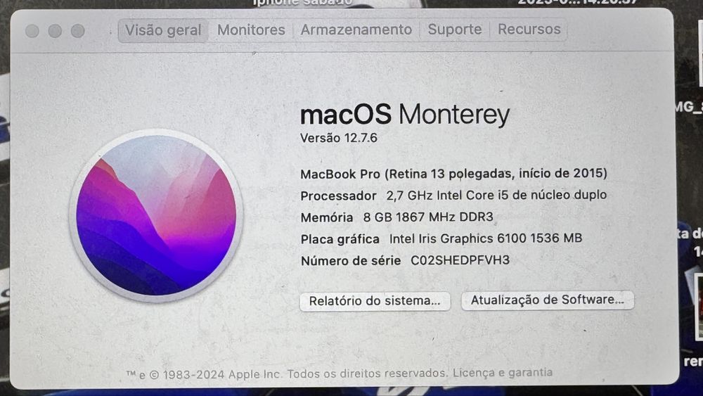 Apple MacBook 13 Pro Retina de 13