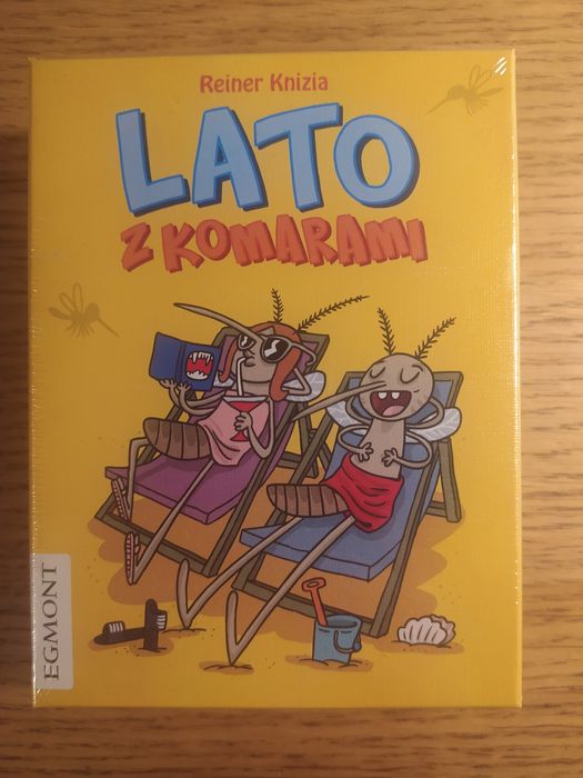 Lato z komarami gra planszowa