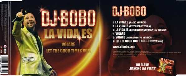 DJ BoBo – La Vida Es CD
