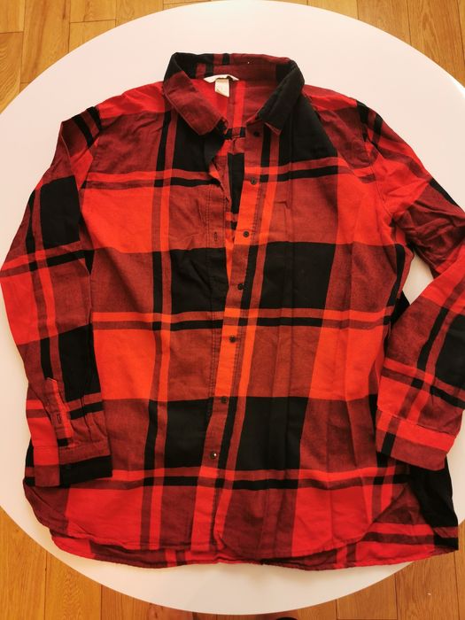 Koszula w kratę damska H&M 40/42