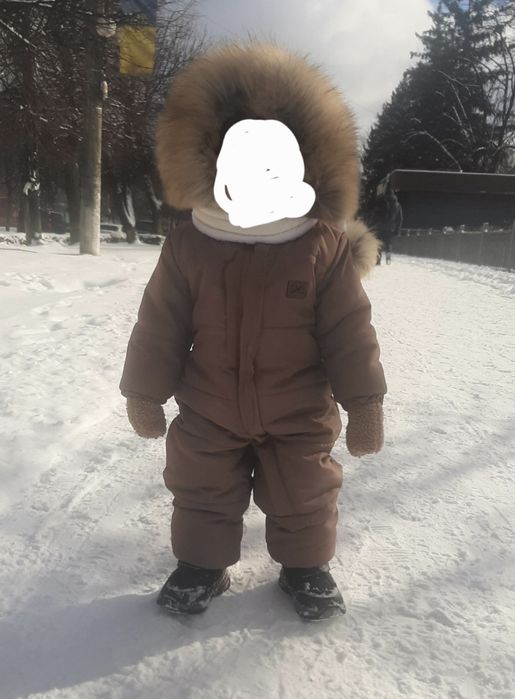 Детский зимний комбинезон