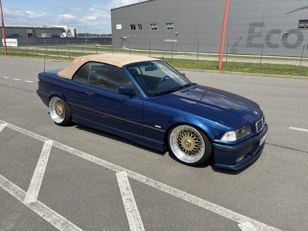 BMW E36 Cabrio Avusblau ZDROWA