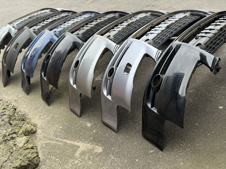 Передній бампер Audi a4 b7 голий бампер ауді а4 б7 чорний сірий синій