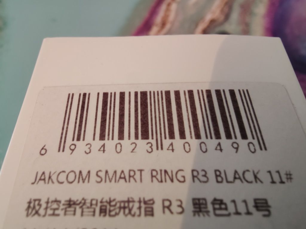 Jackom Smart ring r3 Black 11