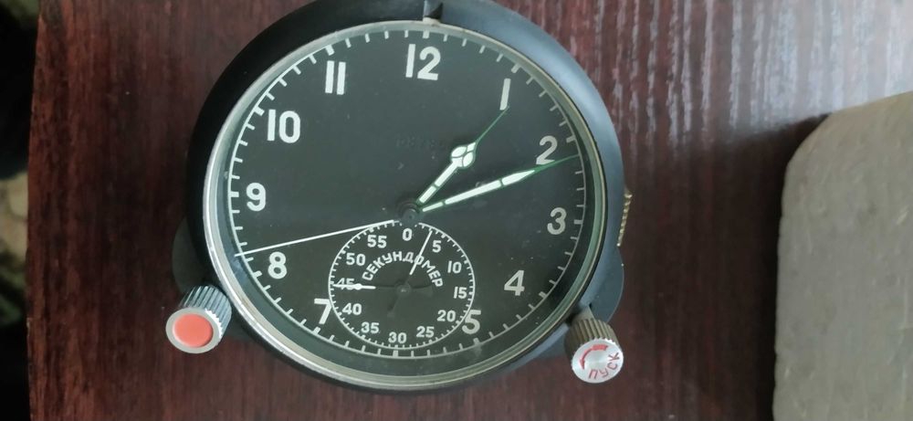 Часы ЧП-60, новые, пломба - 25 камней (СССР - ЧЧЗ "Молния")