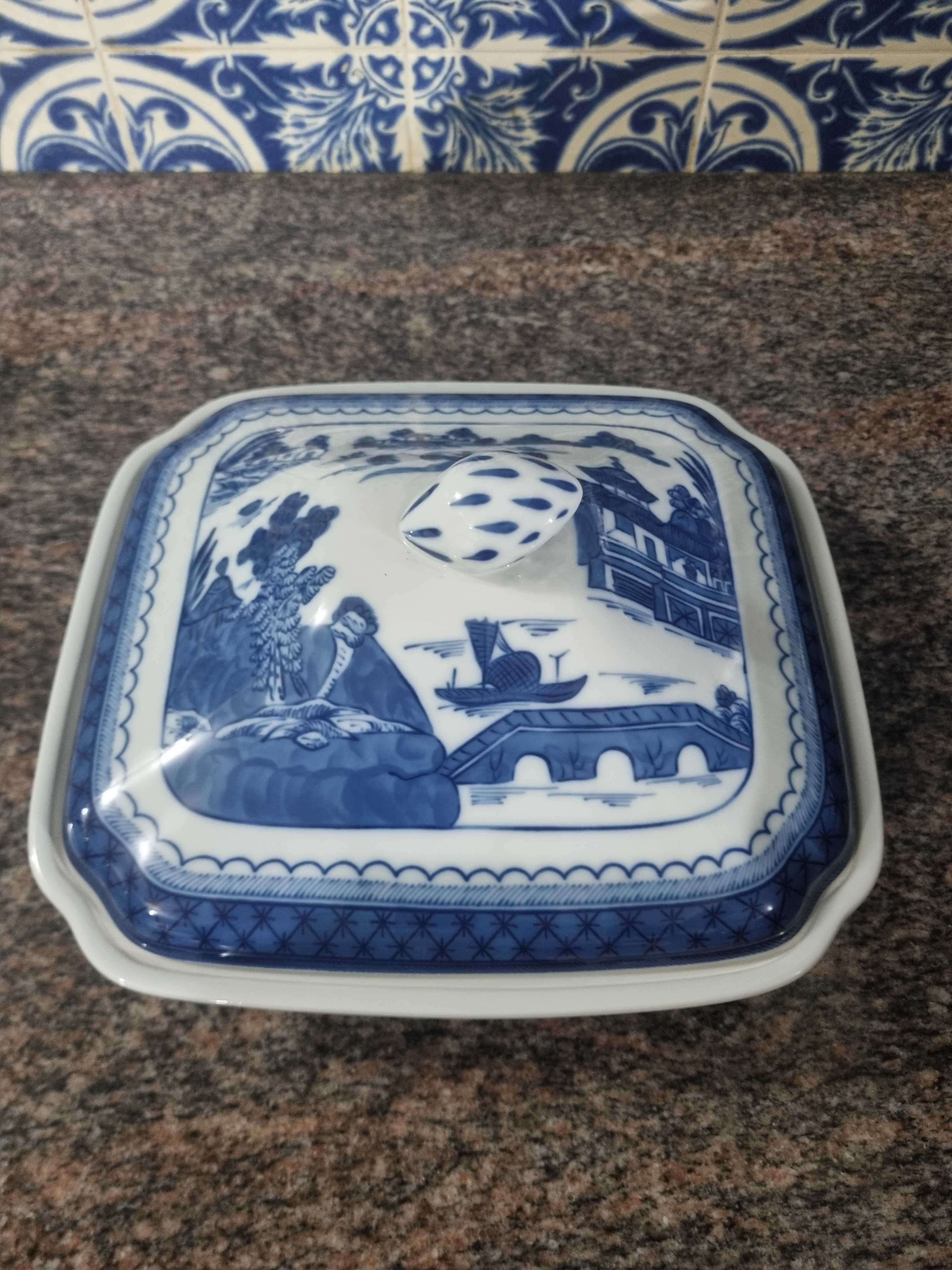 Terrina Vista Alegre Blue Canton – Mottahedeh