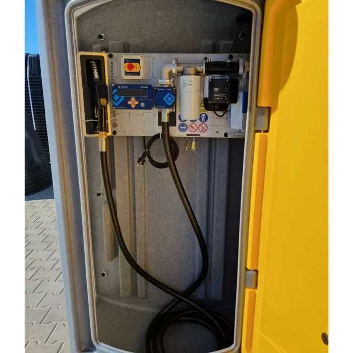 Zbiornik na olej napędowy 1500 L ON - Ropa - Diesel + Licznik PPC 600