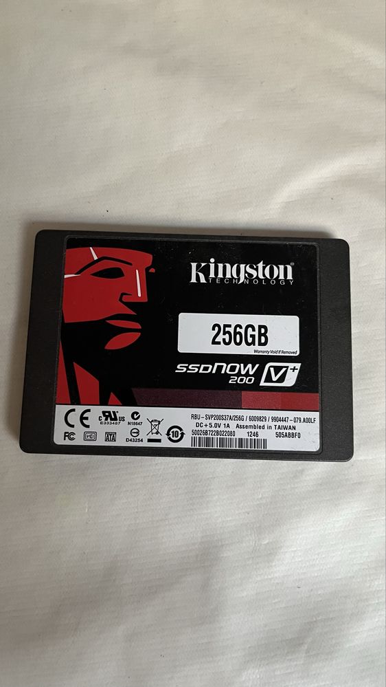 Disco SSD Kingston 256GB SSDNow V+200 SATA