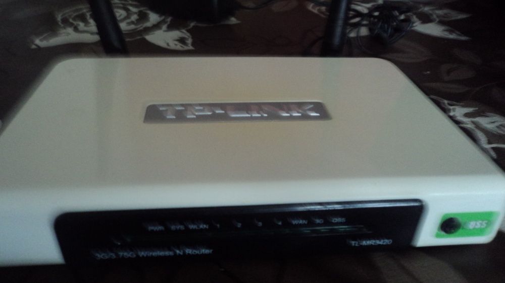 Router TP-LINK 3G 3.75G Wireless TL-MR3420