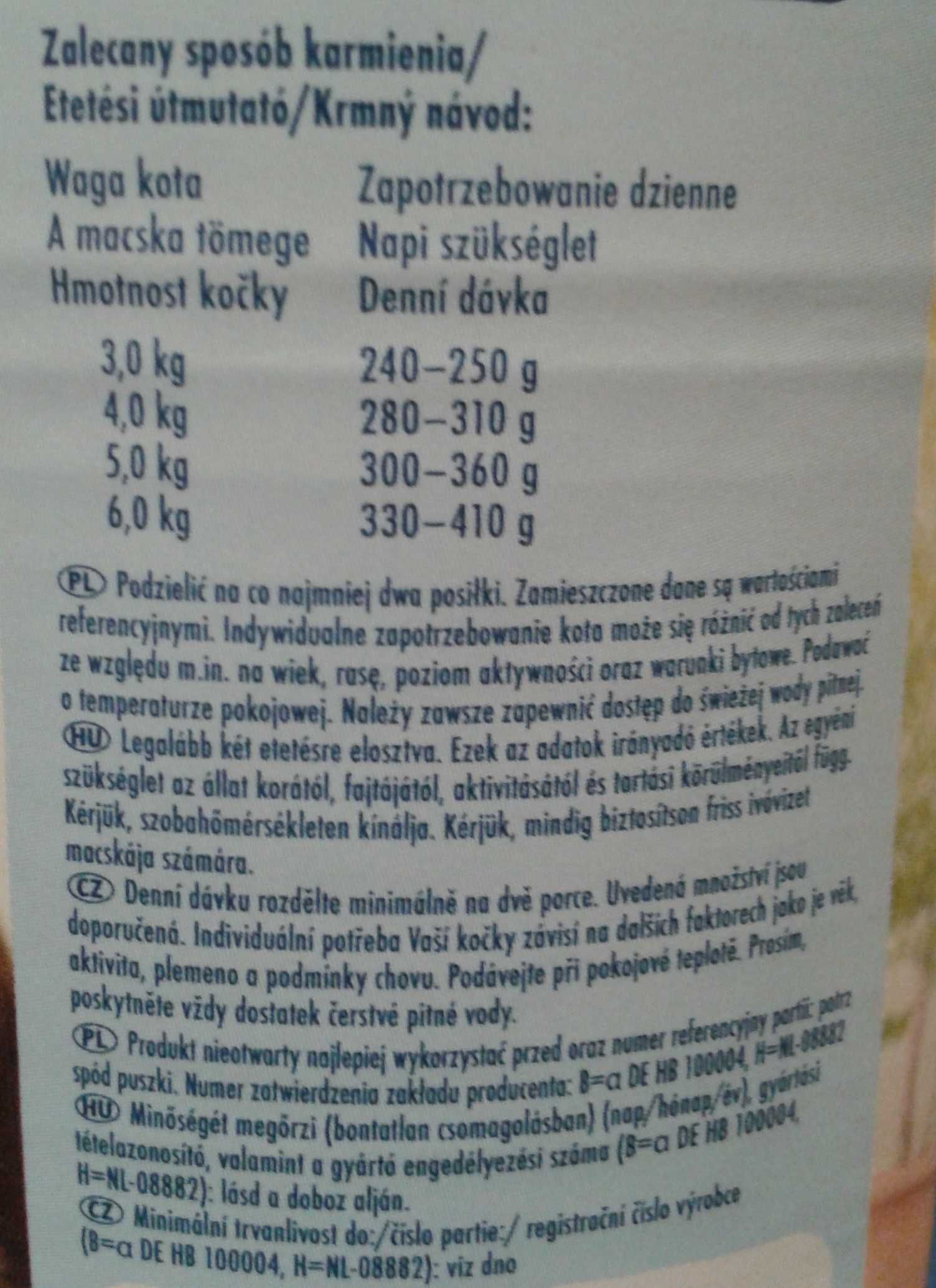 Winston Karma dla kotów bez cukru DRÓB z DZICZYZNĄ puszka 5 x 400g