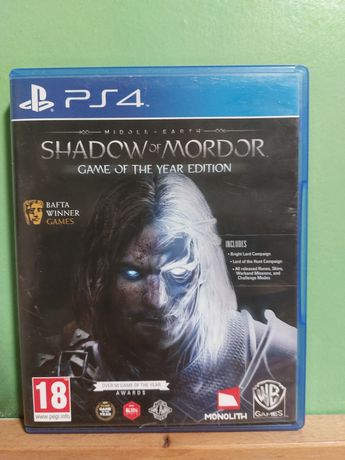 Gra na ps4/ ps5 shadow of mordor GOTY