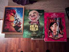 Bajki Disney na DVD - Król Lew / Mulan / Ralph Demolka