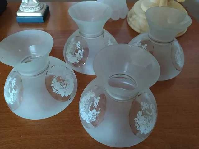 Abajures antigos (x4)