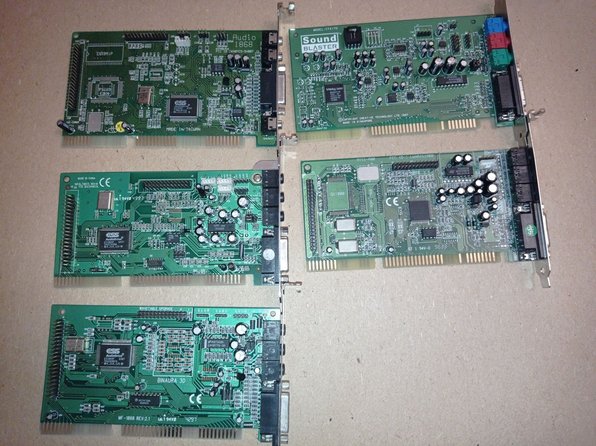 Звуковая карта ISA 16 BIT