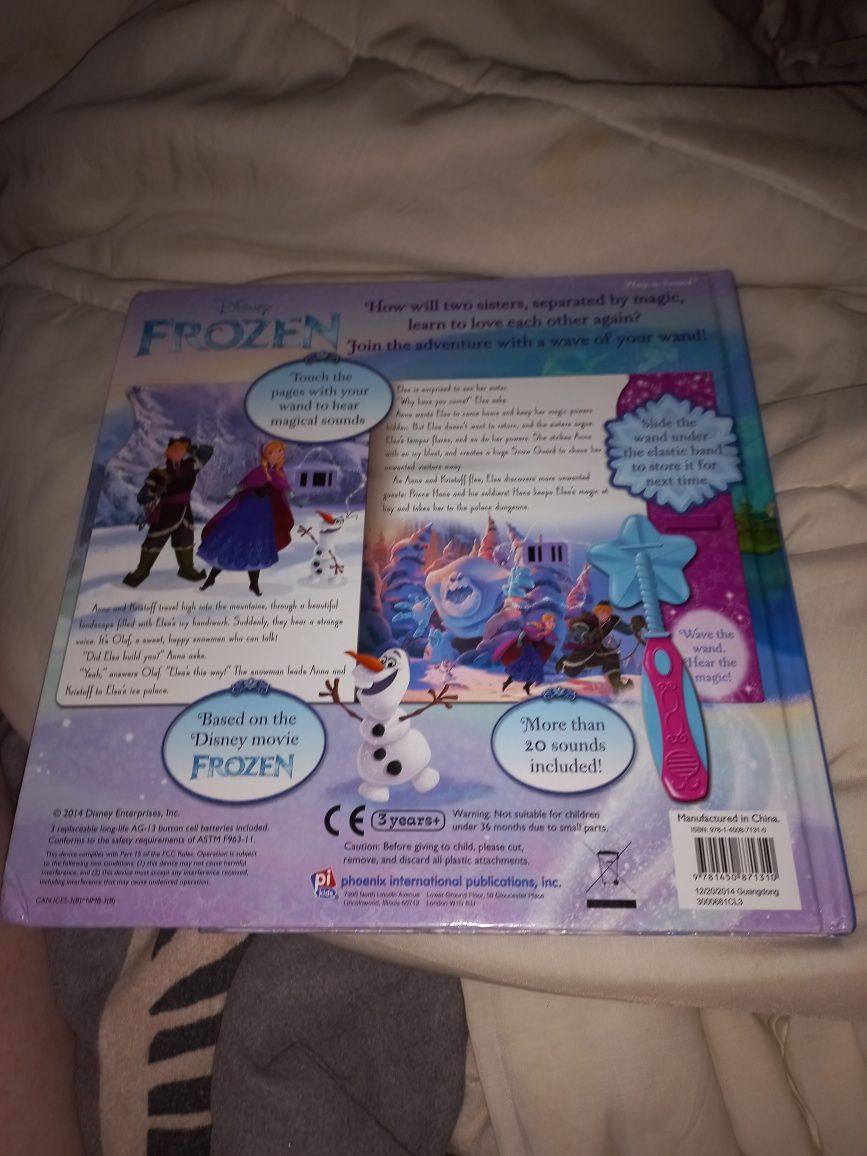 Книга на английском Frozen замороженые