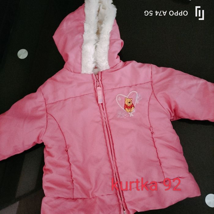 Kurtka zimowa rozmiar 92