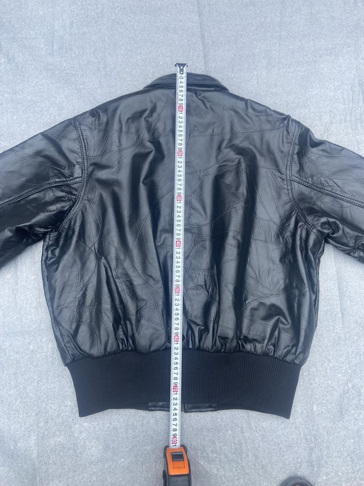 Куртка бомбер Alpha Industries NASA кожа