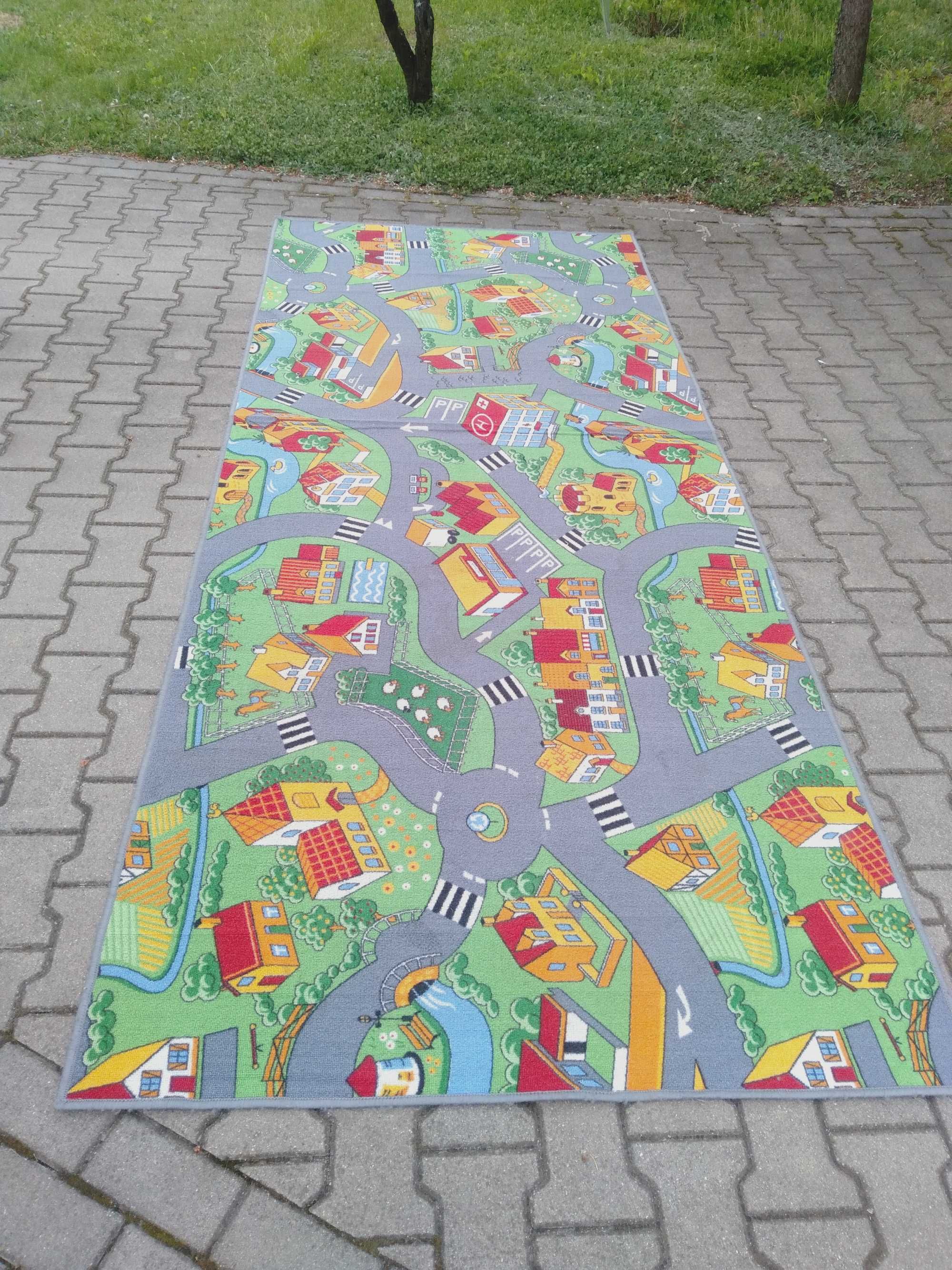 Mata edukacyjna dywanik z drogą IKEA 3 x 130 cm