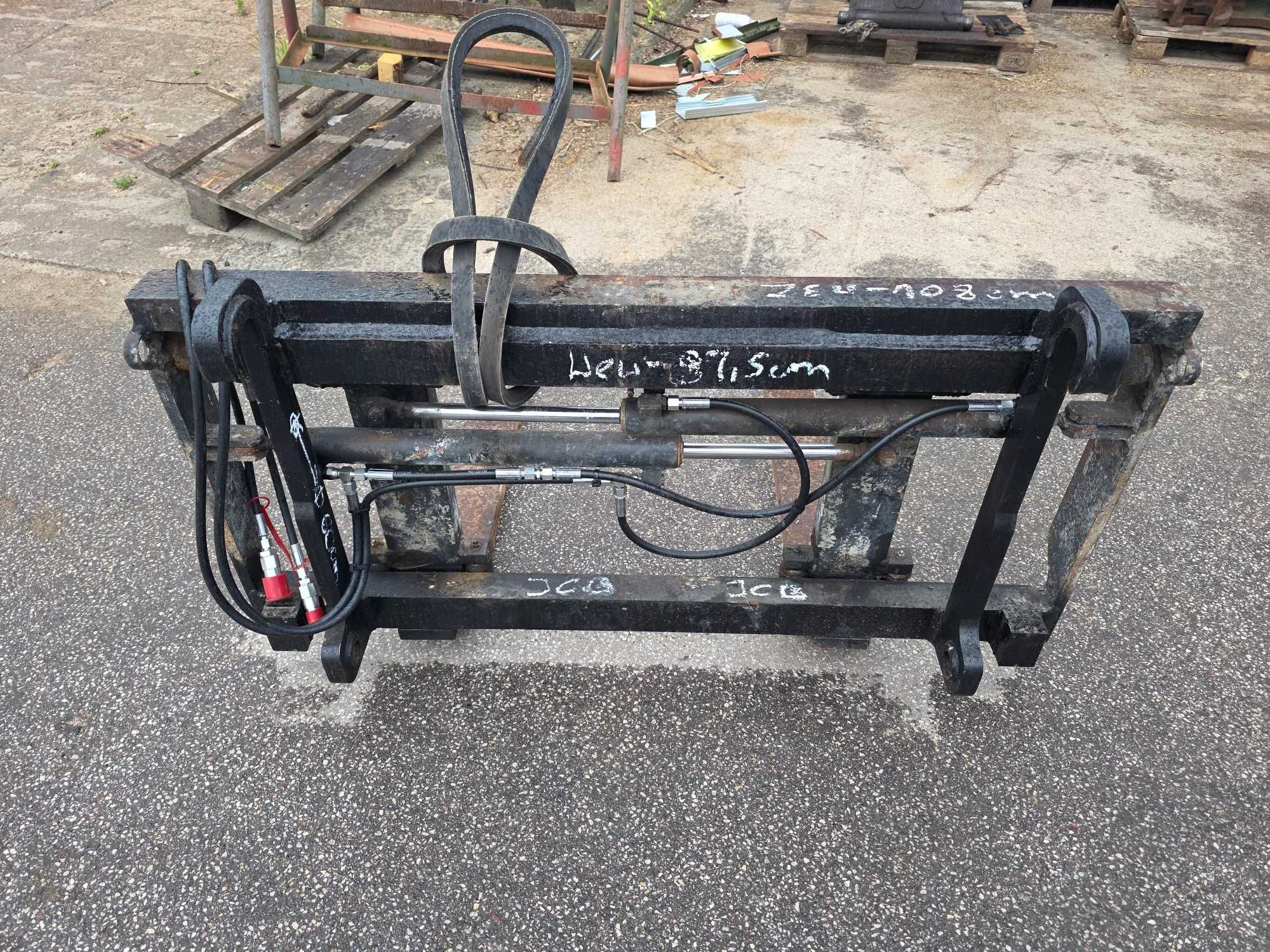 Widly hydrauliczne przesuwne do jcb ladowarki
