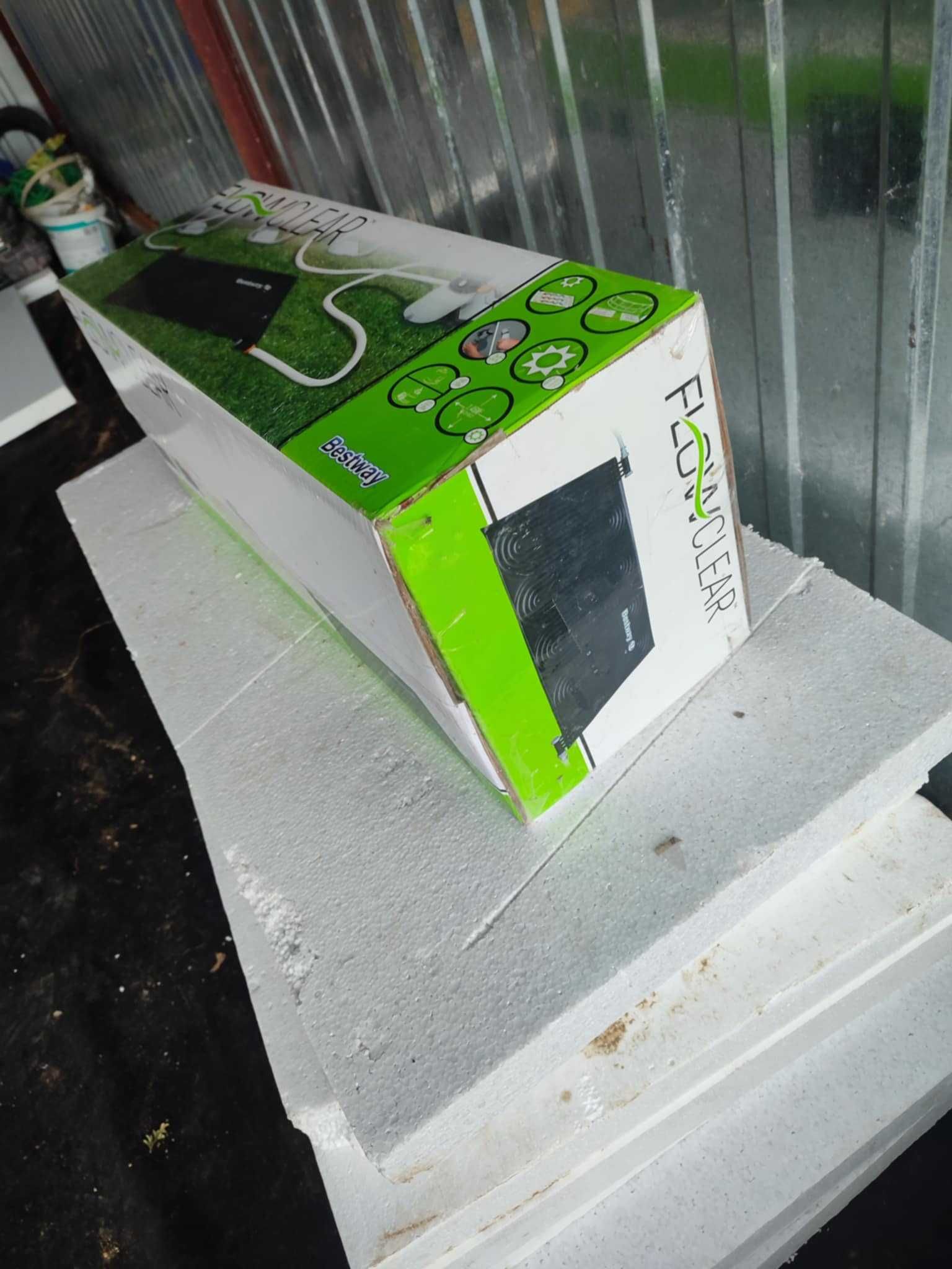 Mata solarna podgrzewają basen
