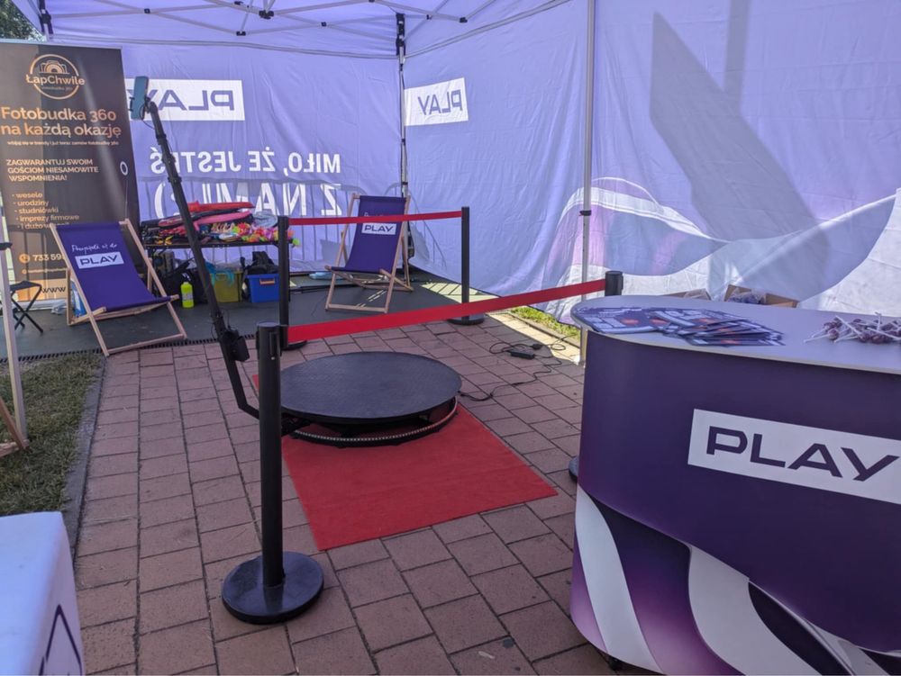 Wynajem fotobudki 360 na imprezy
