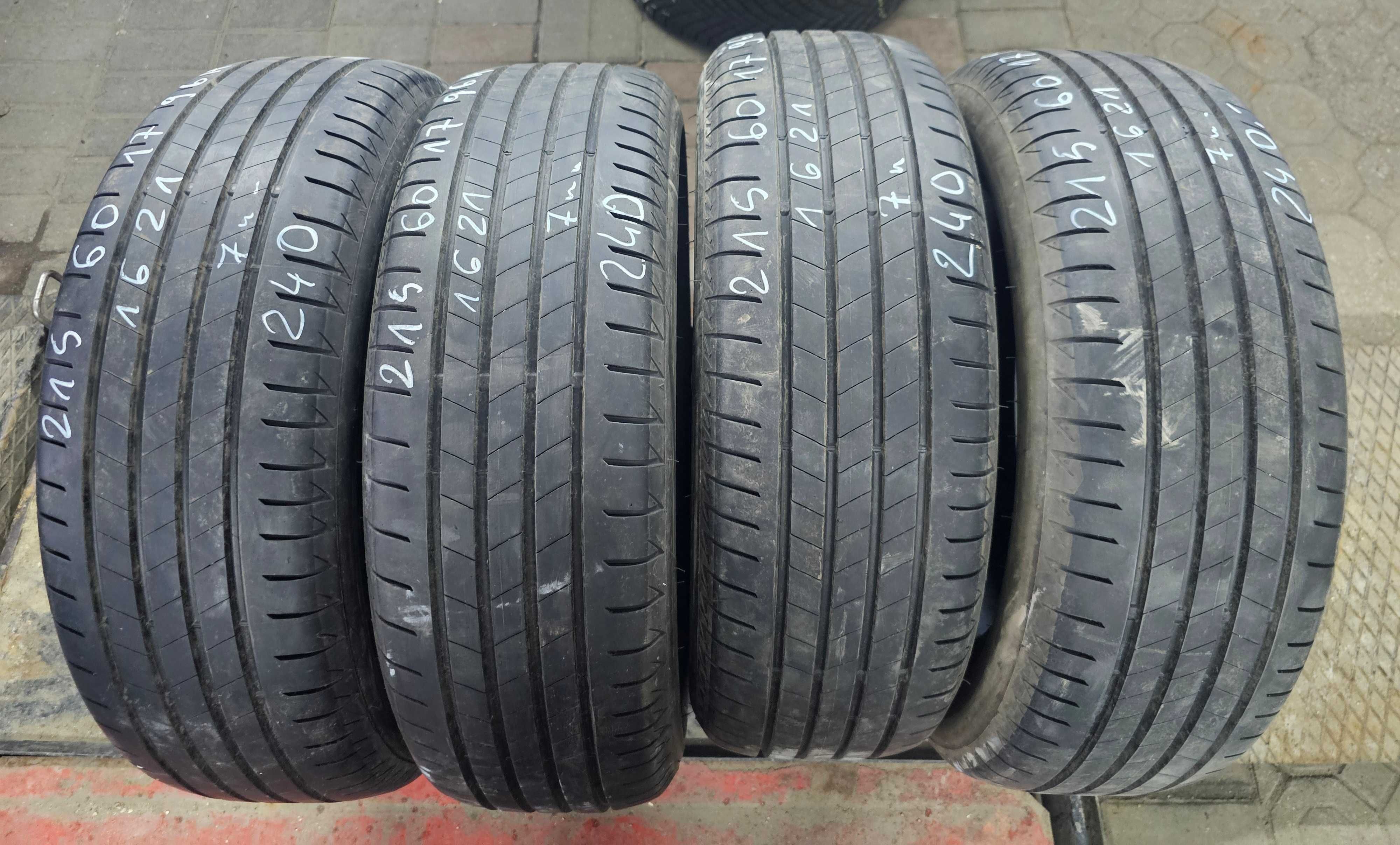 215/60R17 Bridgestone Turanza T005 Lato