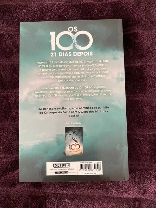 Livro Os 100: 21 Dias Depois de Kass Morgan