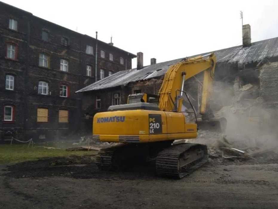 Ładowarka, usługi koparką, koparko-ładowarką, minikoparką. Rozbiórki