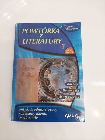 Powtórka z literatury 1 , analiza, omówienia, streszczenia