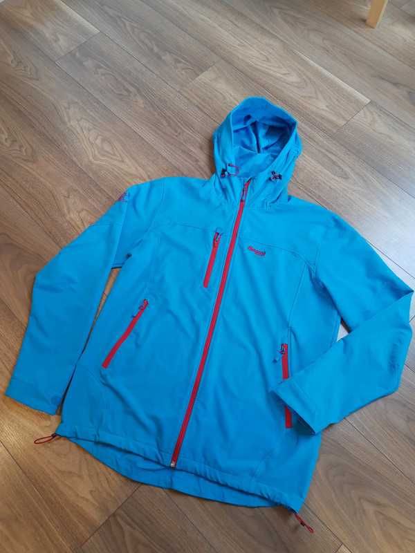 Kurtka turystyczna outdoor trekking Softshell wiatrówka Bergans L