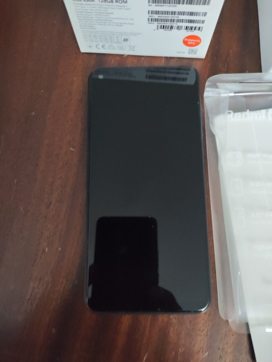 Redmi Note 9 Onix Black 4gb 128 gb