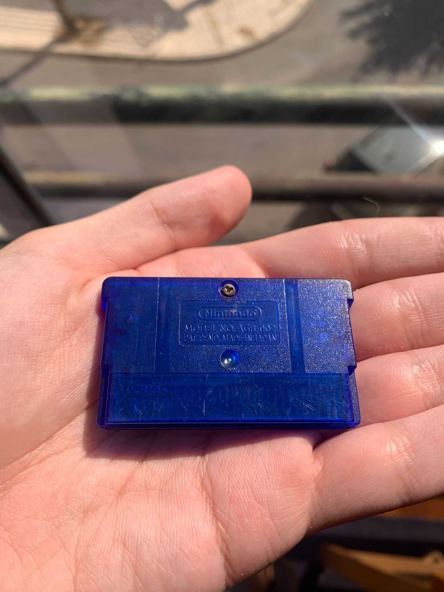 Jogo Gameboy Pokemon Sapphire Autêntico Versão Original USA