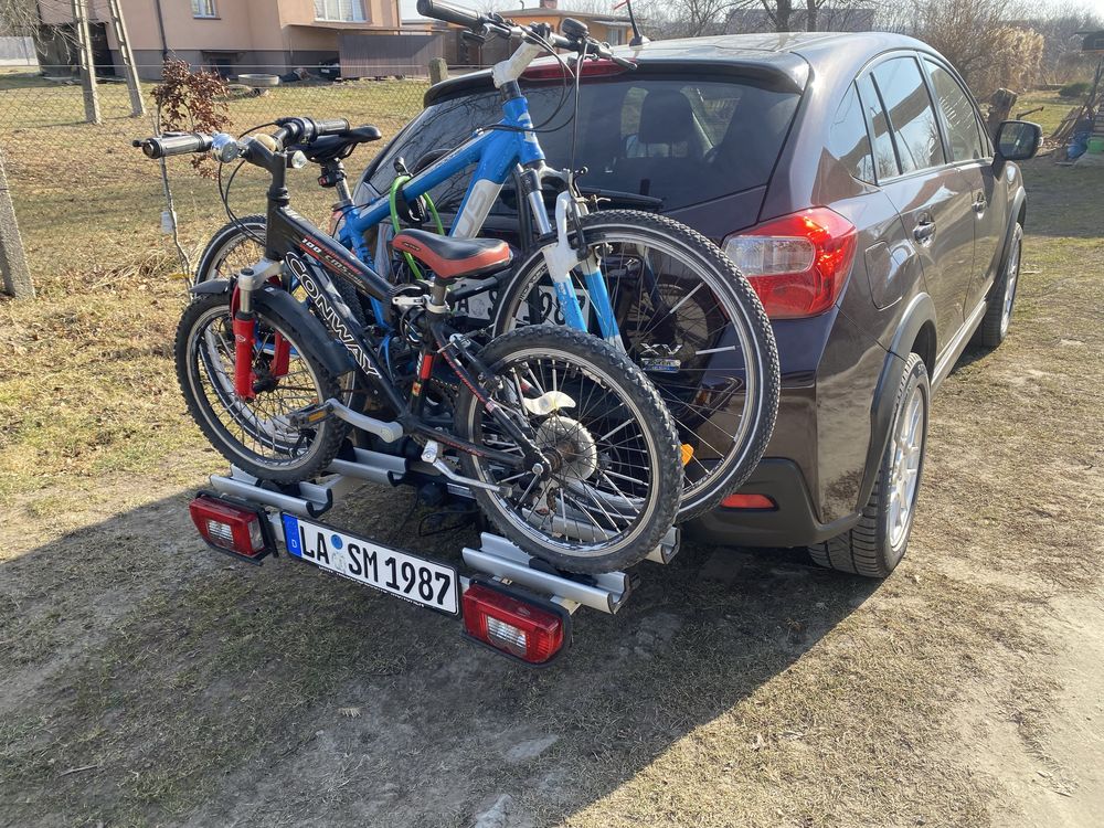 Sprzedam bagaznik na rowery na hak stan dobry