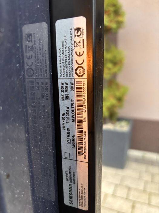 Piekarnik z mikrofalą Samsung